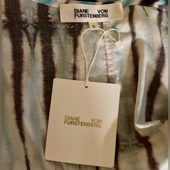 Diane Von Furstenberg Indra Wrap Dress - size XL - Picture 10 of 12